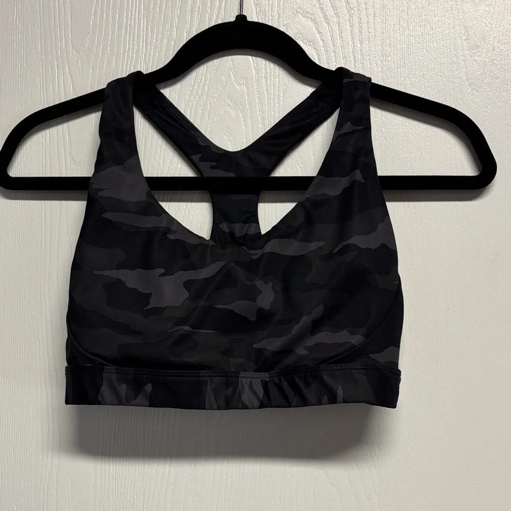 Athleta Dark Camo Sports‎ Bra